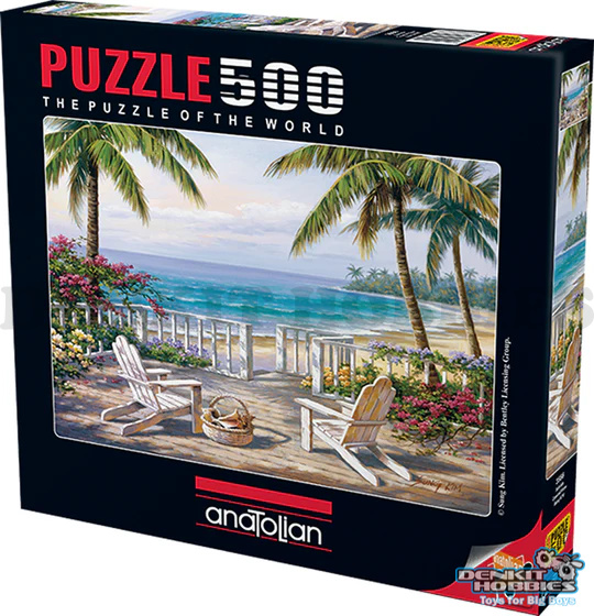 COASTAL VIEW 500 PIECE PUZZLE ANATOLIAN