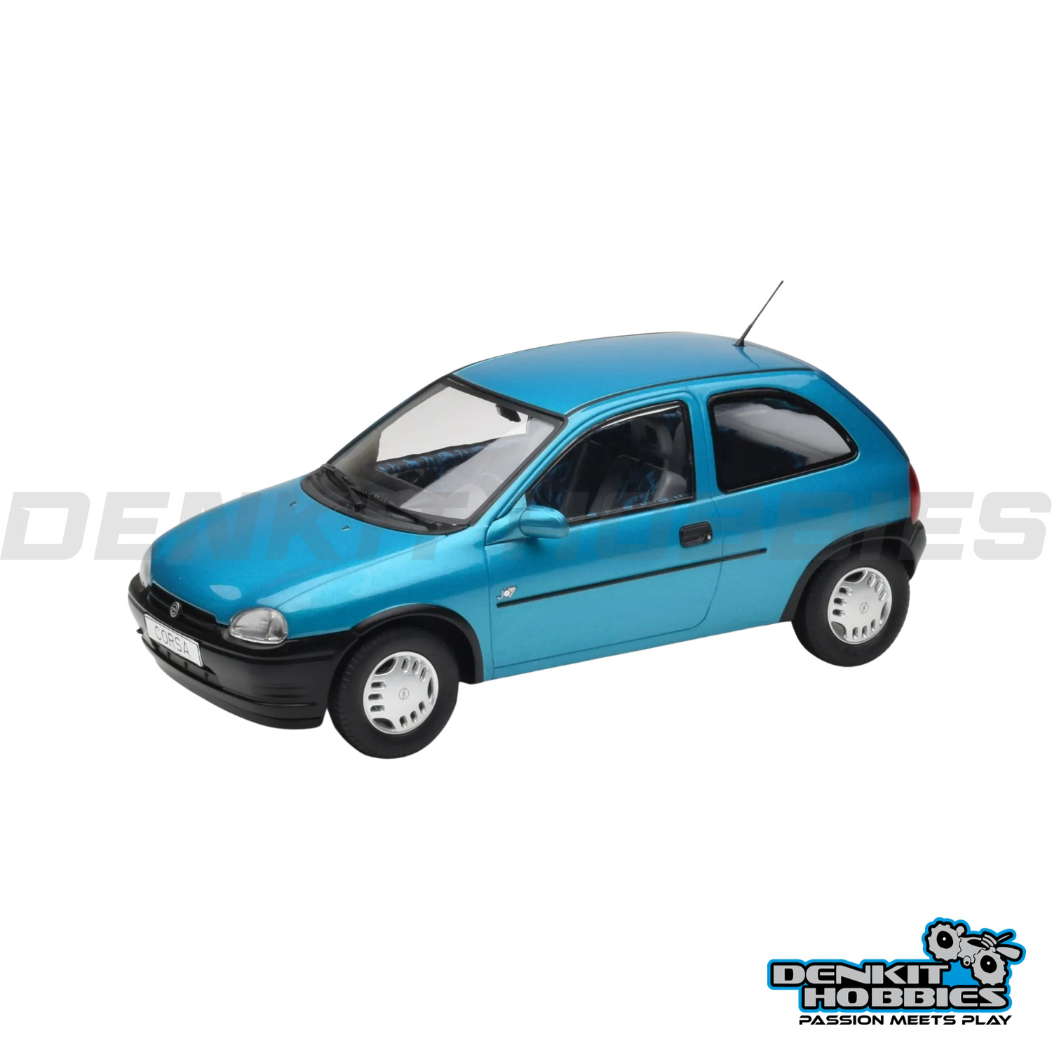 OPEL CORSA B BLUE 1993 1/18 SCALE MODEL CAR GROUP