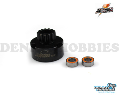 15T ULTIMATE FLOW VENTED CLUTCH BELL WITH BEARINGS THUNDER INNOVATIONS
