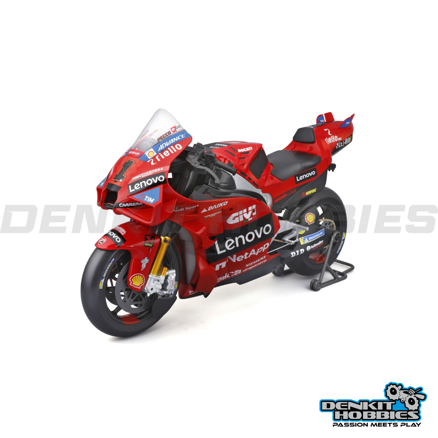 DUCATI LENOVO MOTOGP 2024 #1 FRANCESCO BAGNAIA 1/6 SCALE MAISTO