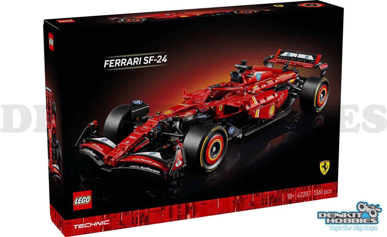 FERRARI SF-24 F1 CAR - TECHNIC - LEGO