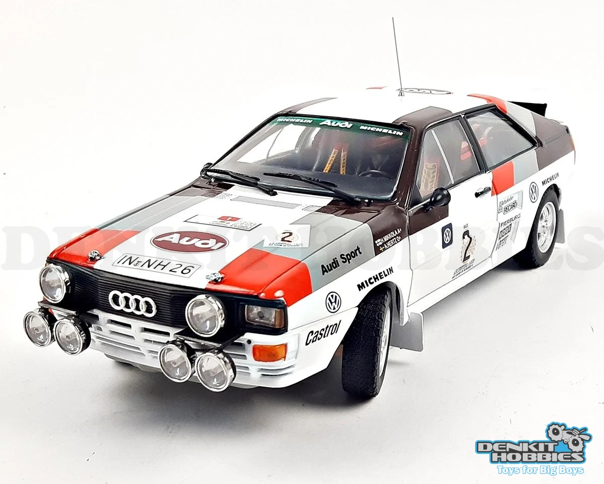 AUDI QUATTRO A2 #2 H.MIKKOLA-A.HERTZ WINNER RALLY ARGINTINA 1983 1/18 SUN STAR