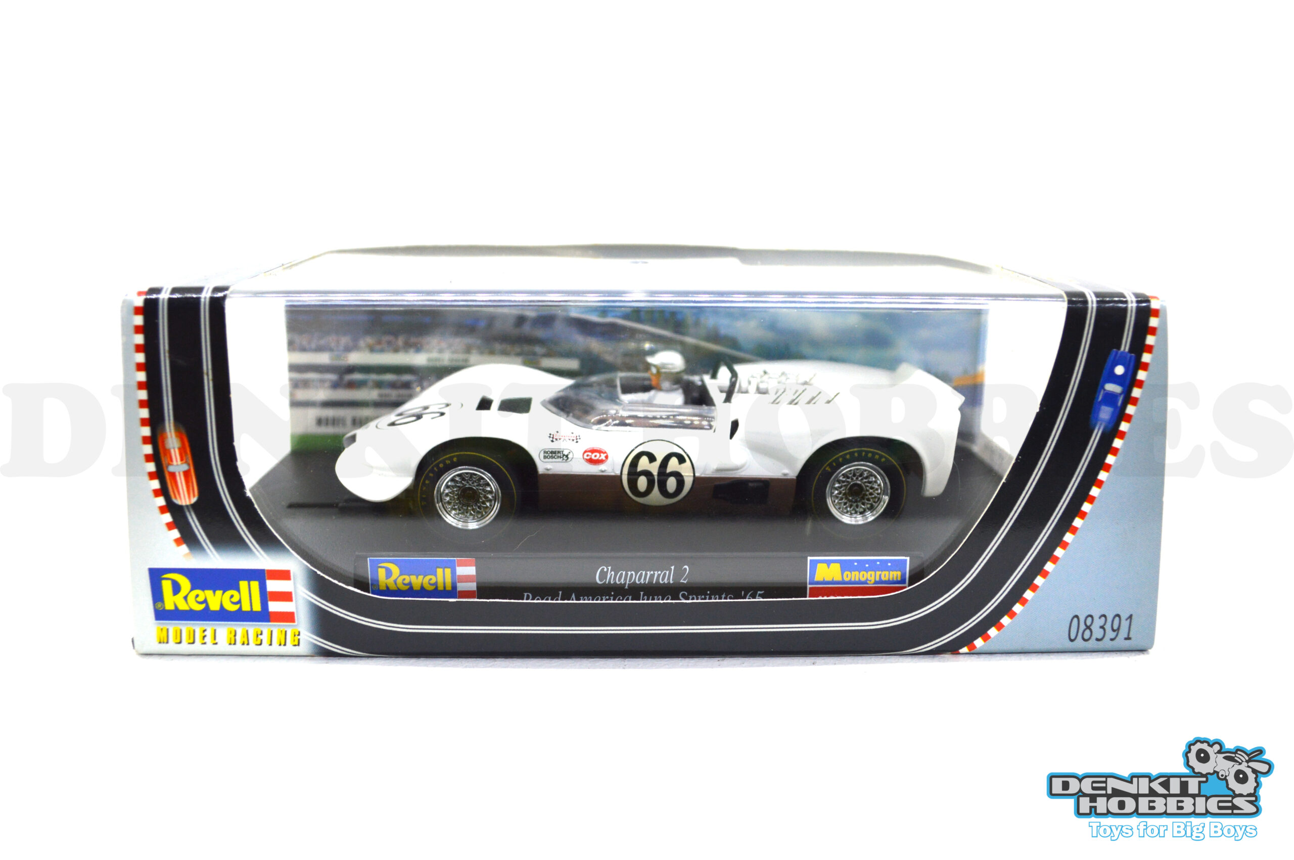 CHAPARRAL 2 #66 ROAD AMERICA JUNE SPRINTS 1965 SLOT CAR 1/32 SCALE REVELL