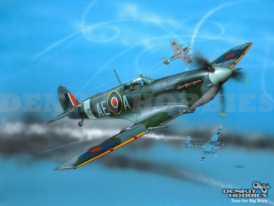 SPITFIRE MK V B PLASTIC MODEL KIT 1/72 REVELL