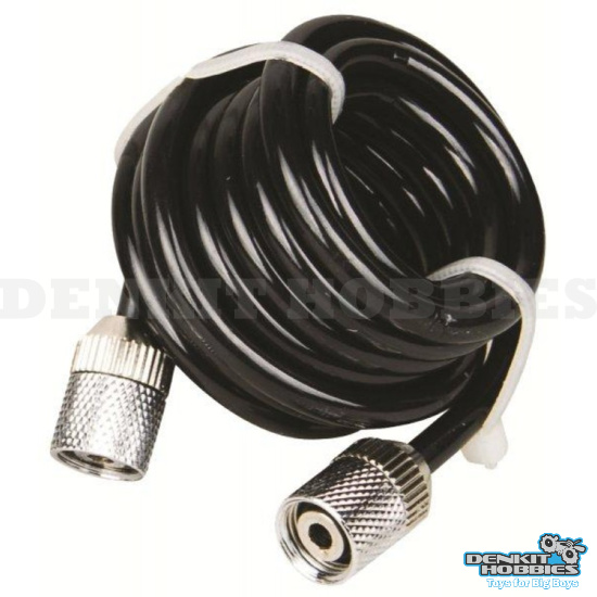 AIR HOSE SPIRAL FOR AIRBRUSH 1.5M M5XM5 F/F AIRCRAFT