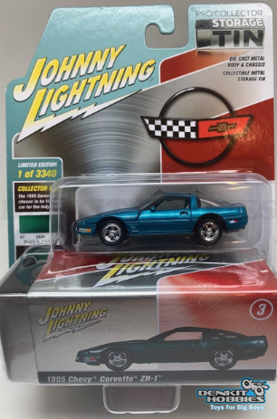 CHEVROLET CORVETTE ZR-1 1995 1/64 SCALE JOHNNY LIGHTNING