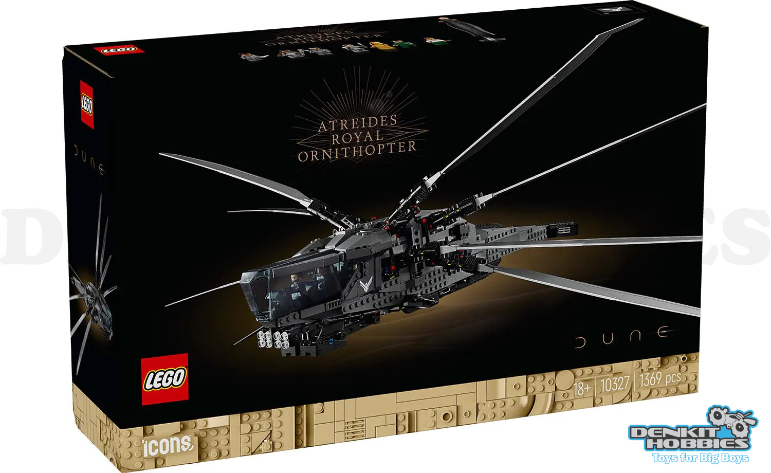 DUNE ATREIDES ROYAL ORNITHOPTER - ICONS - LEGO