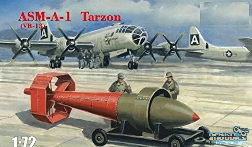 ASM-A-1 TARZON VB-13 PLASTIC MODEL KIT 1/72 SCALE AMODEL