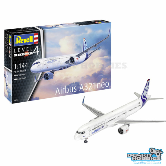 AIRBUS A320 NEO LUFTHANSA PLASTIC MODEL KIT 1/144 REVELL