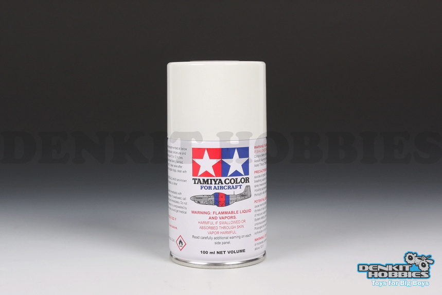 AS-20 INSIGNIA WHITE (USN) LACQUER SPRAY PAINT 100ML TAMIYA