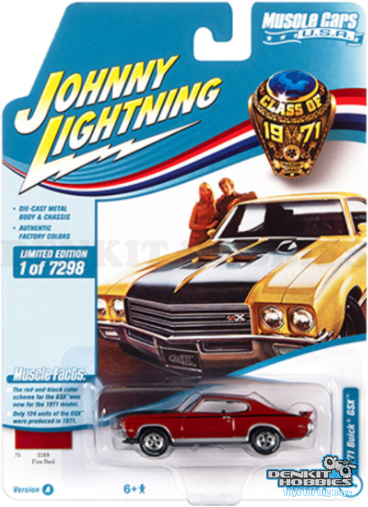 BUICK GSX 1971 1/64 SCALE JOHNNY LIGHTNING (JLMC026A1)