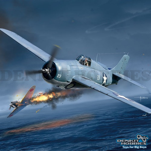 USN F4F-4 WILDCAT 'BATTLE OF MIDWAY' PLASTIC MODEL KIT 1/48 SCALE ACADEMY