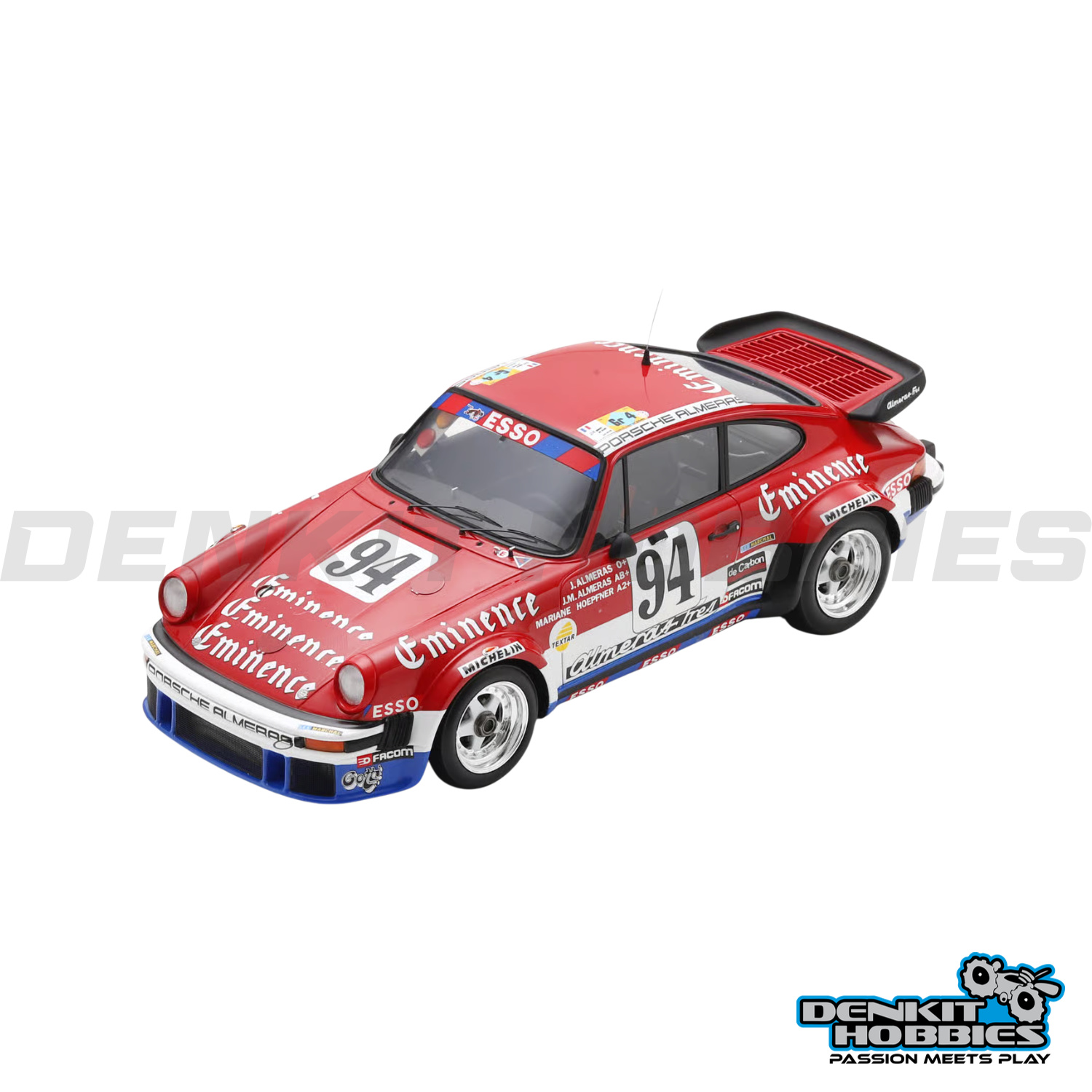 PORSCHE 934 #94 LE MANS 24H 1980 1/18 SCALE SPARK