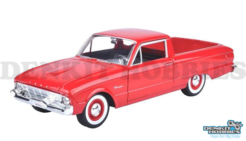 FORD RANCHERO 1960 RED 1/24 SCALE MOTORMAX
