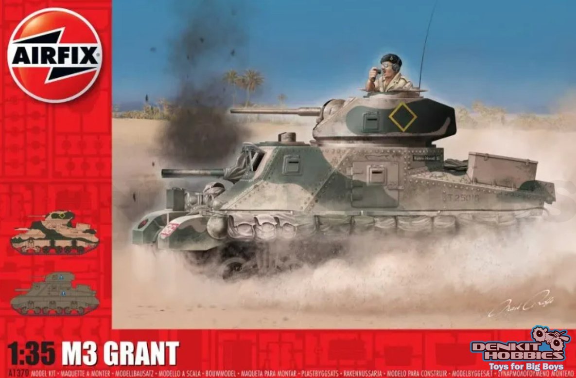 M3 LEE / GRANT TANK PLASTIC MODEL KIT 1/35 AIRFIX