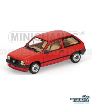OPEL CORSA 1986 RED 1/43 MINICHAMPS