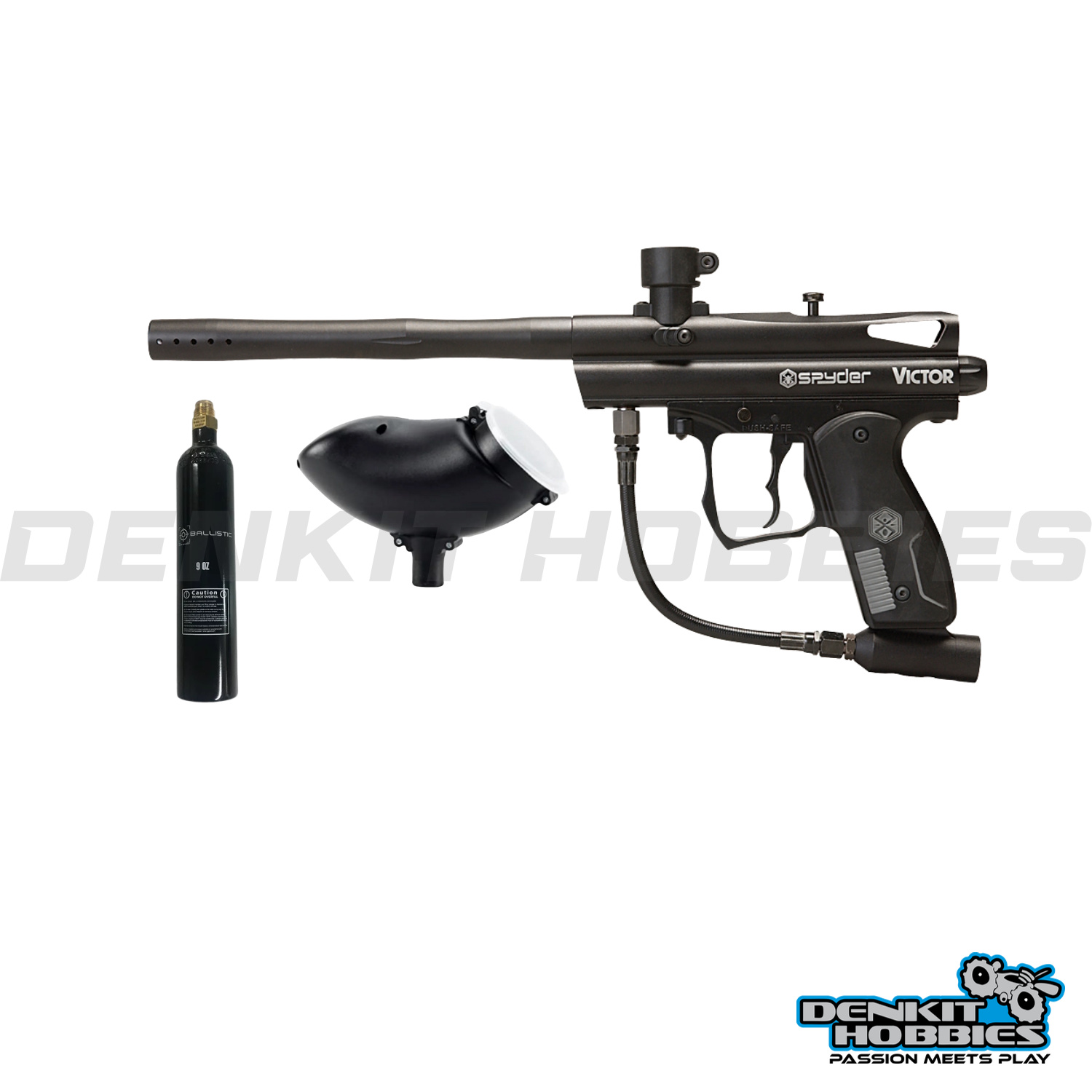VICTOR PAINTBALL GUN COMBO SPYDER
