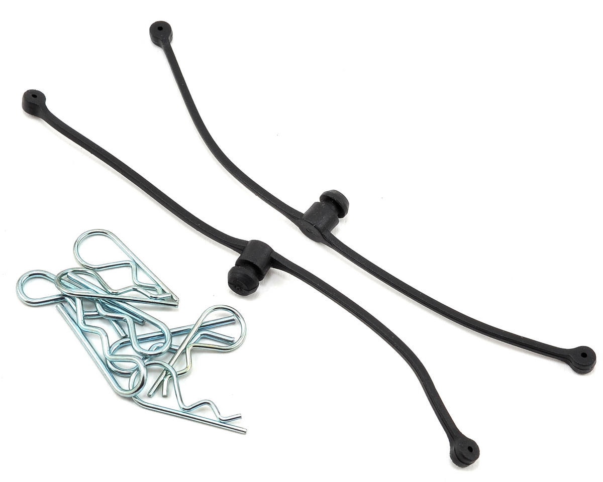 BODY CLIP RETAINERS BLACK