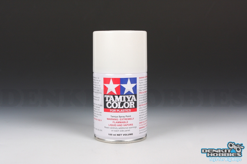 TS-45 PEARL WHITE LACQUER SPRAY PAINT 100ML TAMIYA