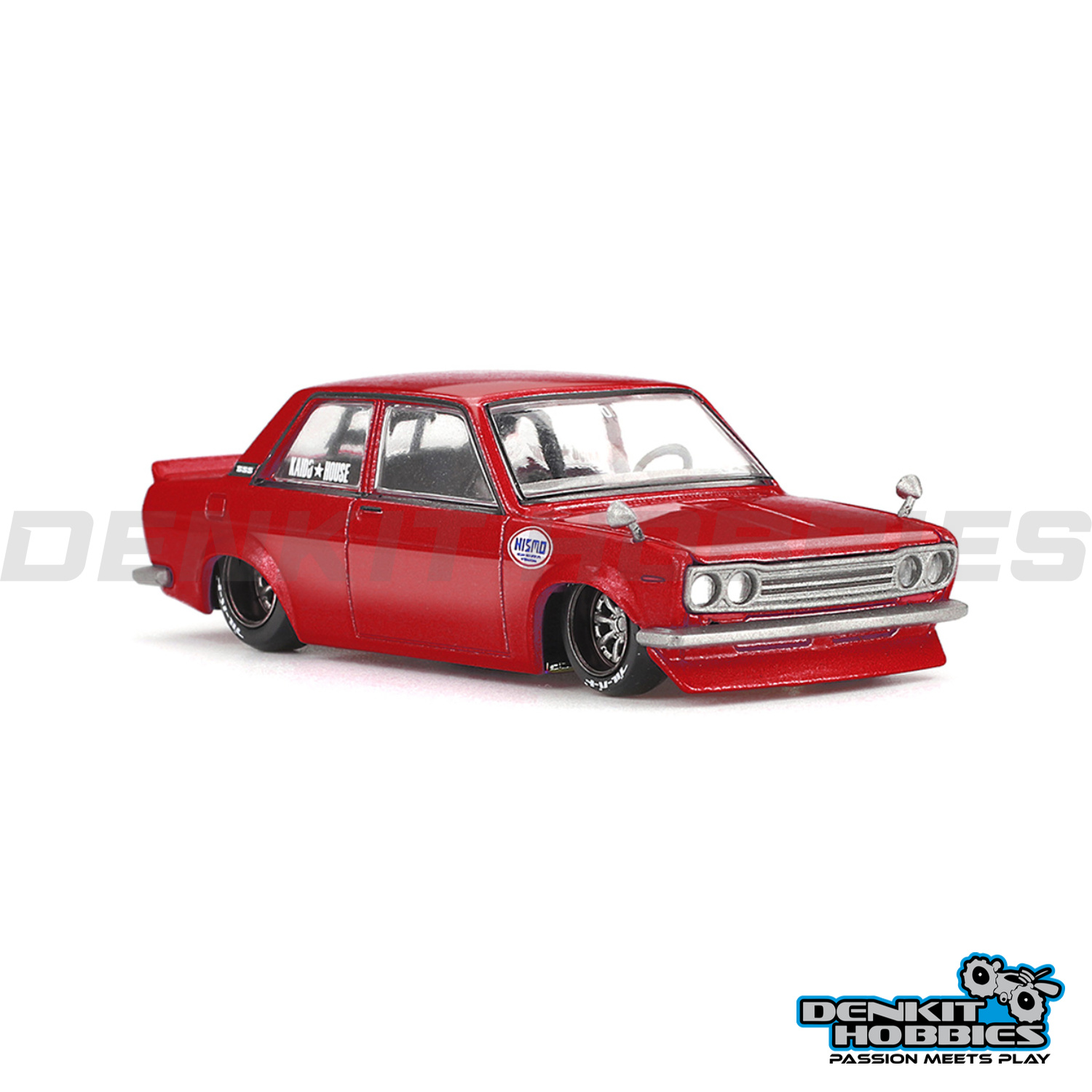 DATSUN 510 STREET NISMO V3 1/64 SCALE KAIDO HOUSE MINI GT