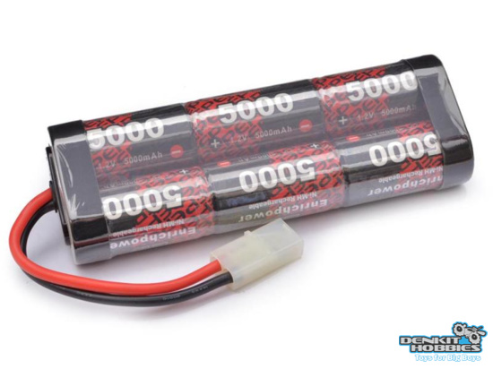 7.2V 5000MAH NIMH BATTERY PACK WITH TAMIYA PLUG ENRICH POWER