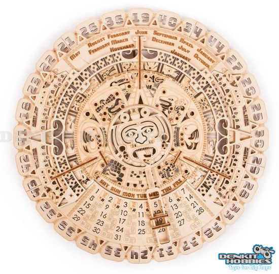 MAYAN CALENDAR 3D WOODEN MODEL KIT WOOD TRICK