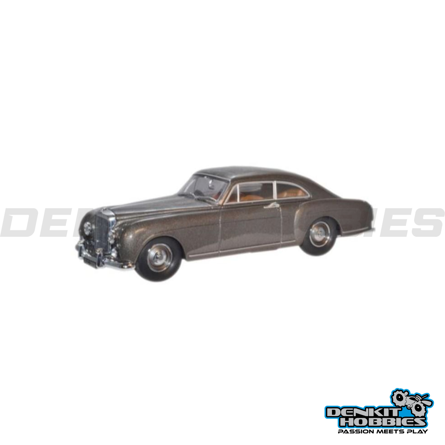 BENTLEY CONTINENTAL GUNMETAL 1/43 SCALE OXFORD