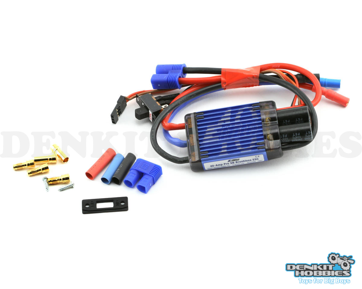 40AMP PRO SWITCH MODE BEC BRUSHLESS ESC EFLITE