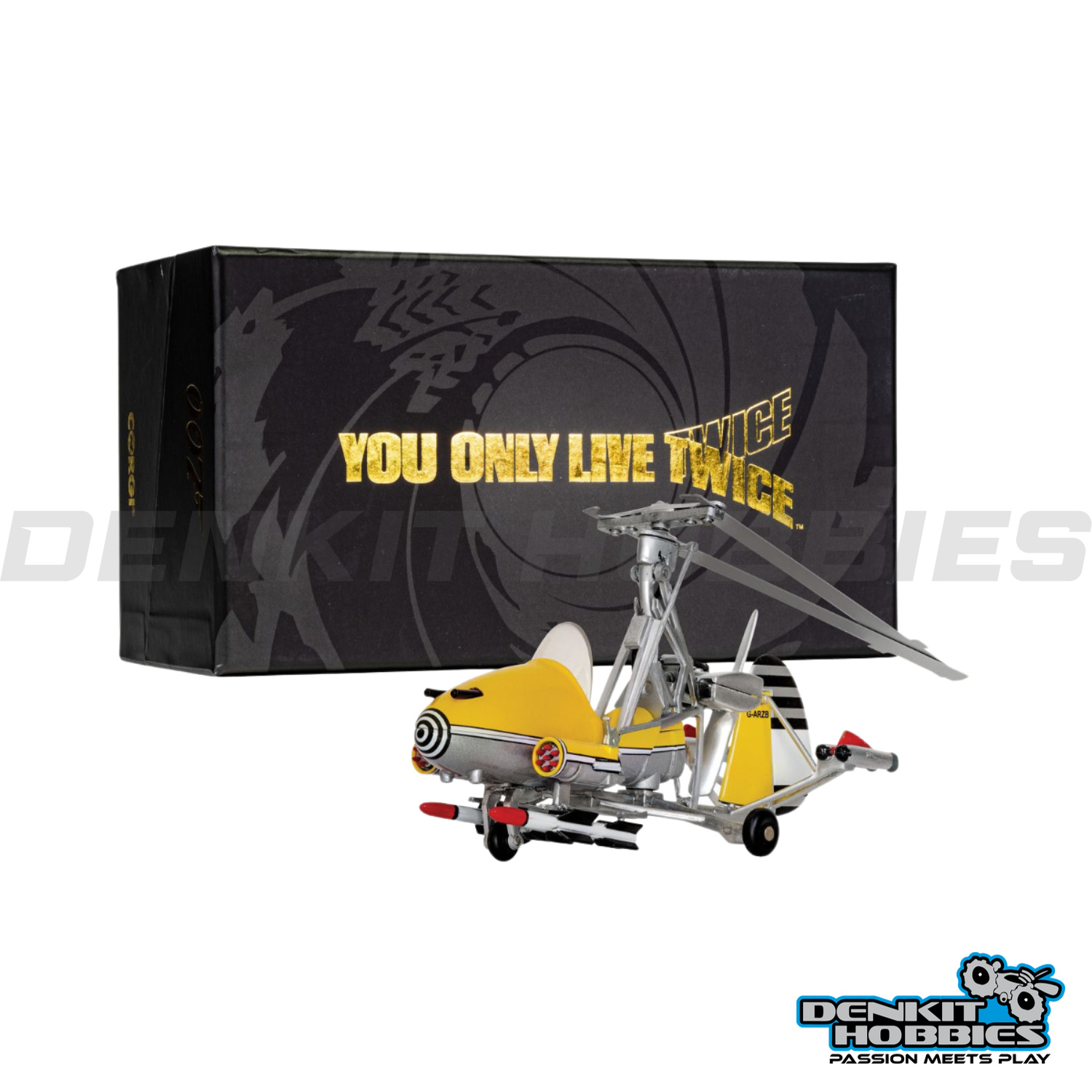 JAMES BOND GYROCOPTER 'LITTLE NELLIE' 'YOU ONLY LIVE TWICE' 1/36 SCALE CORGI