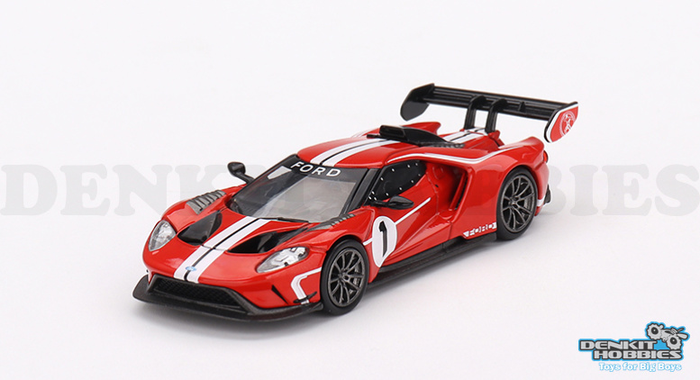 FORD GT MKII #013 ROSSO ALPHA 1/64 SCALE MINI GT