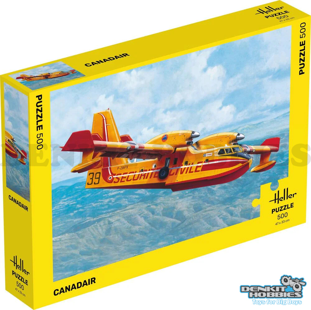 CANADAIR 500 PIECE PUZZLE HELLER
