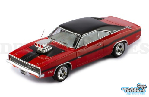 DODGE CHARGER R/T 1970 RED 1/43 SCALE IXO MODELS