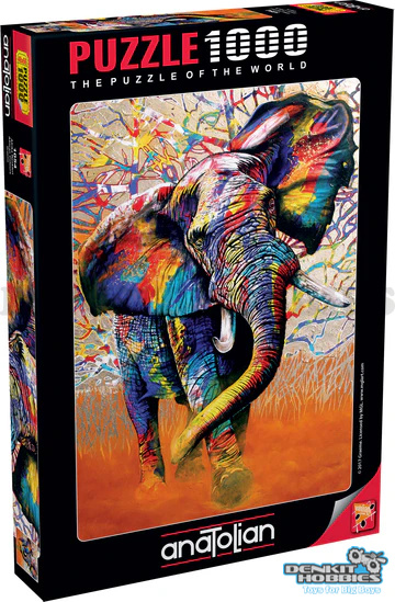 AFRICAN COLOURS 1000 PIECE PUZZLE ANATOLIAN