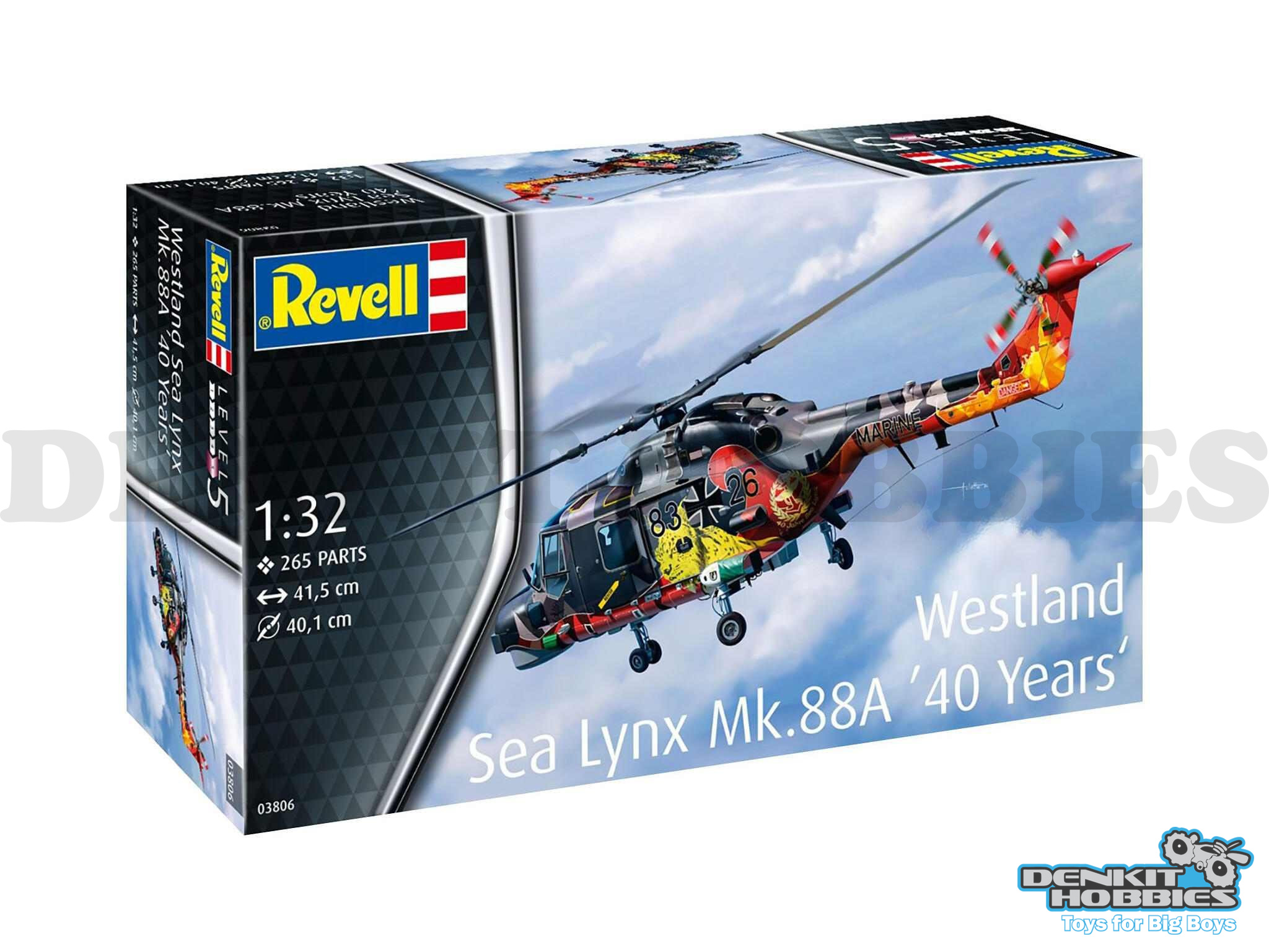 WESTLAND LYNX SPECIAL PAINTING PLASTIC MODEL KIT 1/32 SCALE REVELL