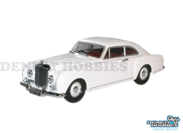 BENTLEY CONTINENTAL OLYMPIC WHITE 1/43 SCALE OXFORD