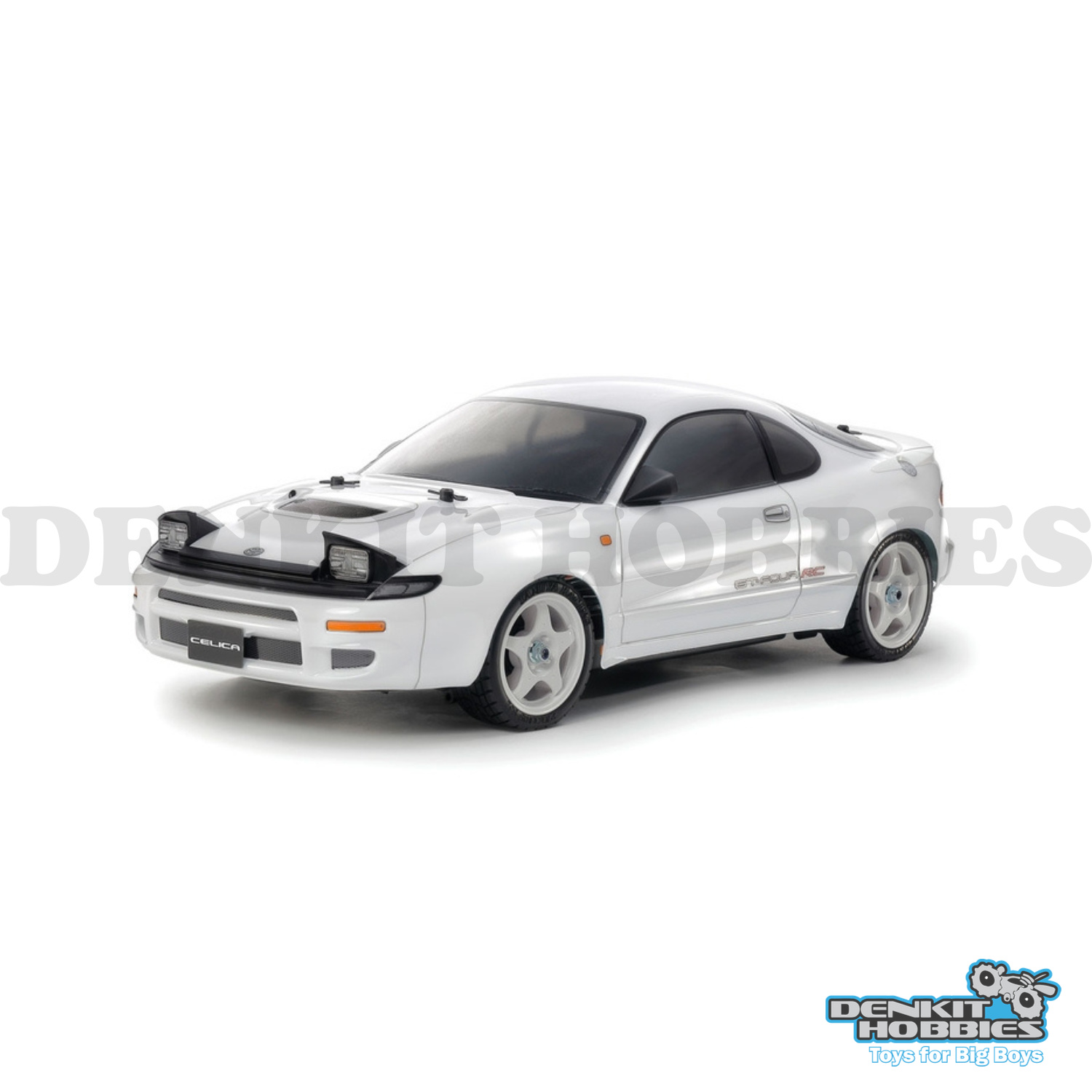 TOYOTA CELICA GT-FOUR ST185 TT-02 RC KIT WITH PAINTED BODY 1/10 SCALE TAMIYA