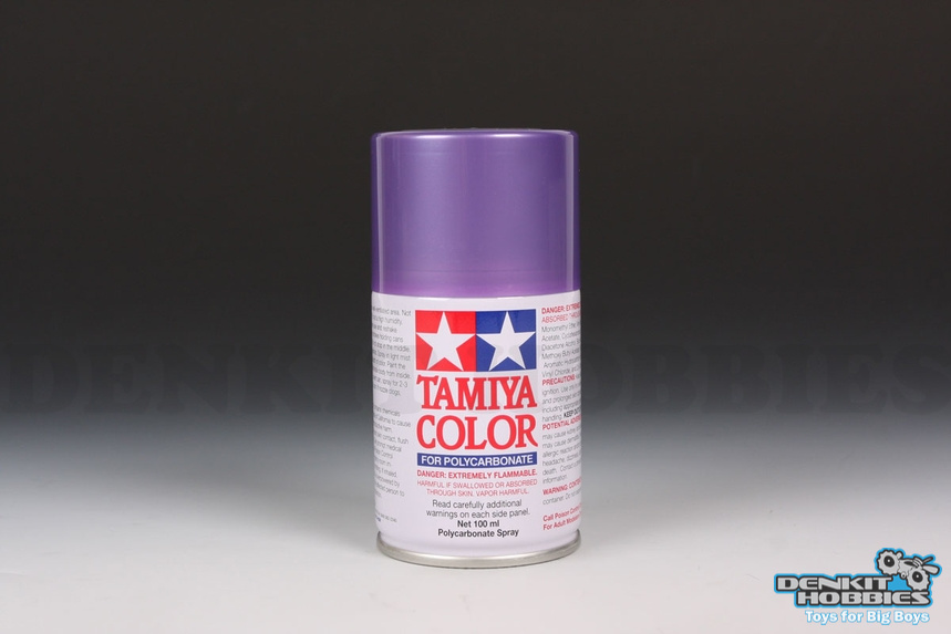 PS-51 PURPLE POLYCARBONATE SPRAY PAINT 100ML TAMIYA