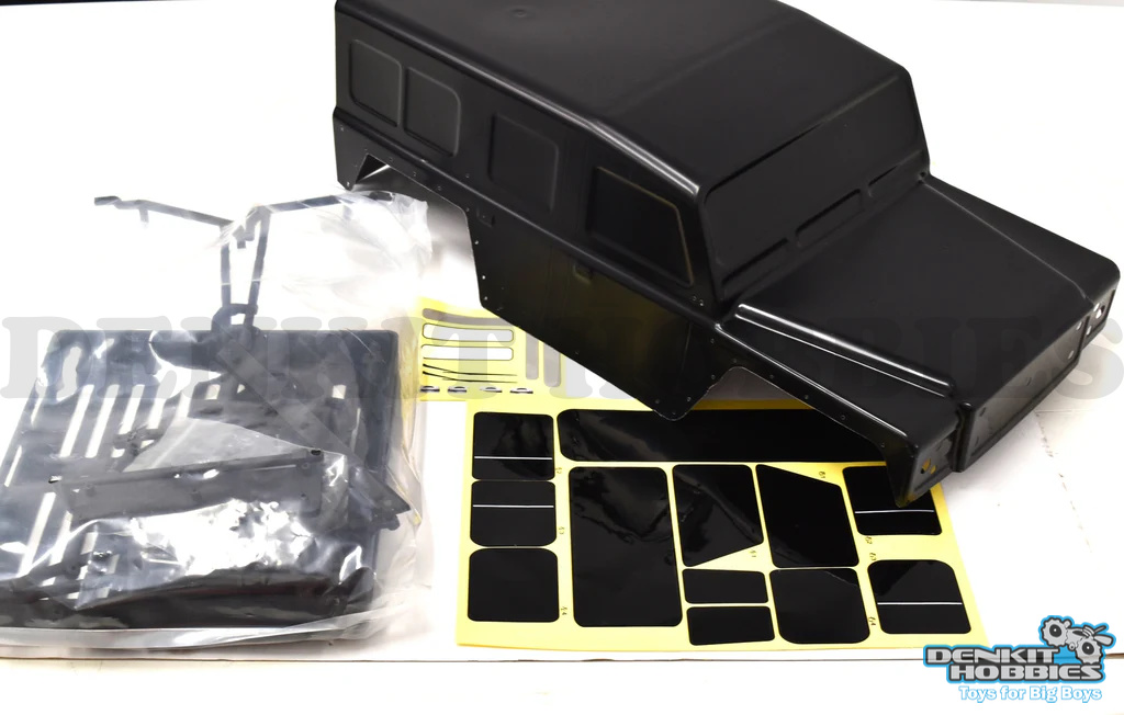 PRE-PAINTED LAND ROVER BODY FOR BF-4J CRAWLER RIVER HOBBY