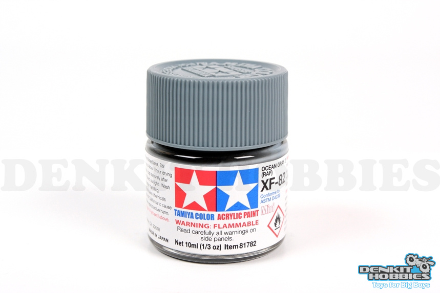 XF-82 OCEAN GREY MINI ACRYLIC PAINT 10ML TAMIYA