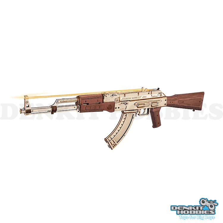 AK-47 ASSAULT RIFLE 3D WOODEN KIT ROBOTIME