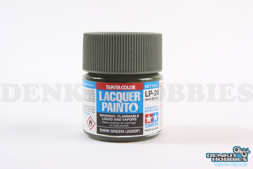 LP-26 DARK GREEN (JGSDF) LACQUER PAINT 10ML TAMIYA