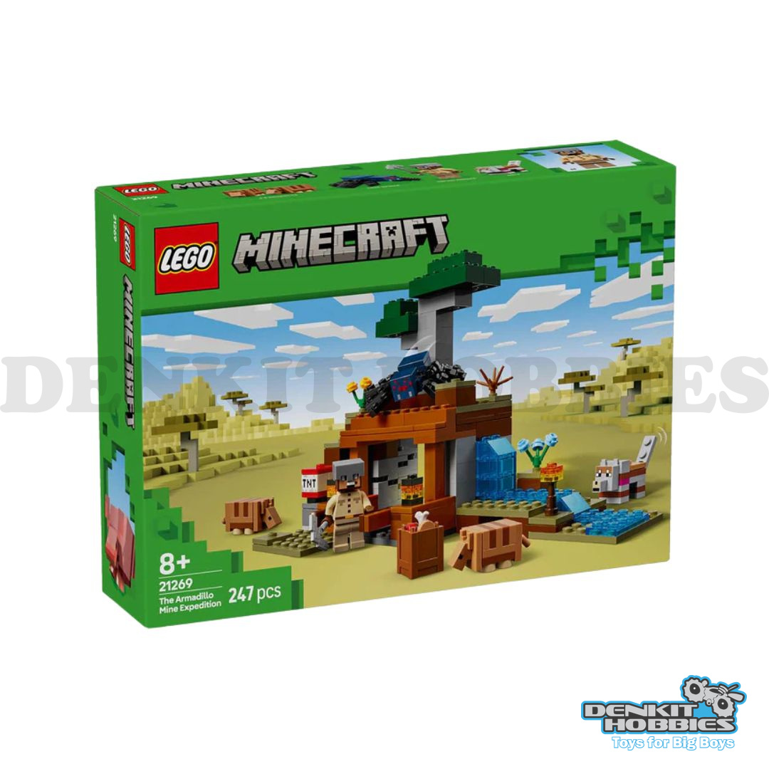 THE ARMADILLO MINE EXPEDITION - MINECRAFT - LEGO