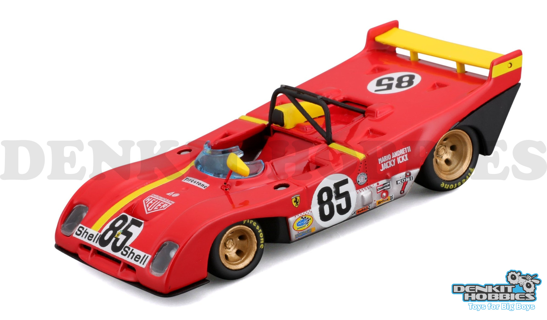 FERRARI 312 P 1972 1/43 SCALE BBURAGO