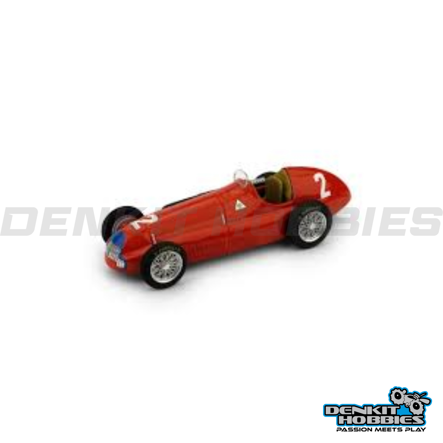 ALFA ROMEO 158 G.P. GRAN BRETAGNA E EUROPA 1950 1 NINO FARINA #2 1/43 SCALE BRUMM