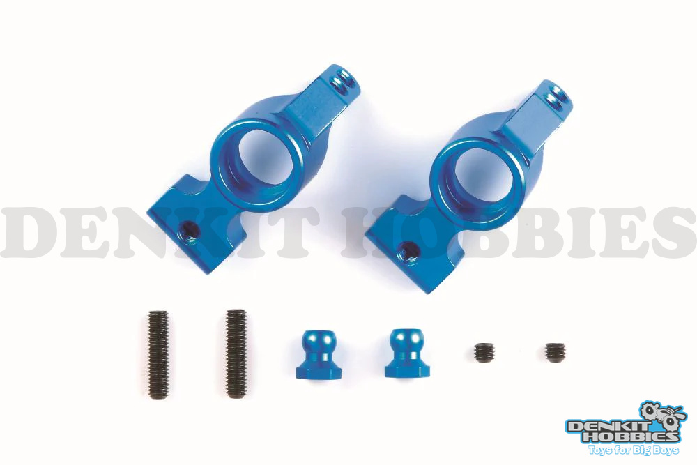 ALUMINIUM REAR UPRIGHT 1 DEGREE TB-03D (2) TAMIYA
