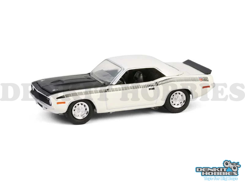 PLYMOUTH AAR CUDA 1970 1/64 SCALE GREENLIGHT