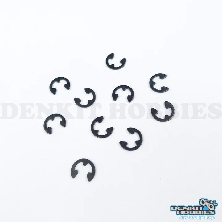 1.5MM X 4MM X 0.4MM E-CLIP (10) 3 RACING