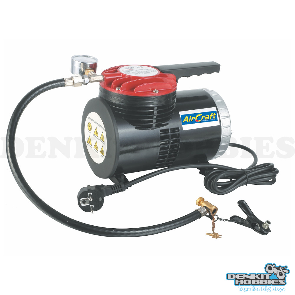 COMPRESSOR KIT WITH HOSE & TYRE CONNECTOR AIRCRAFT