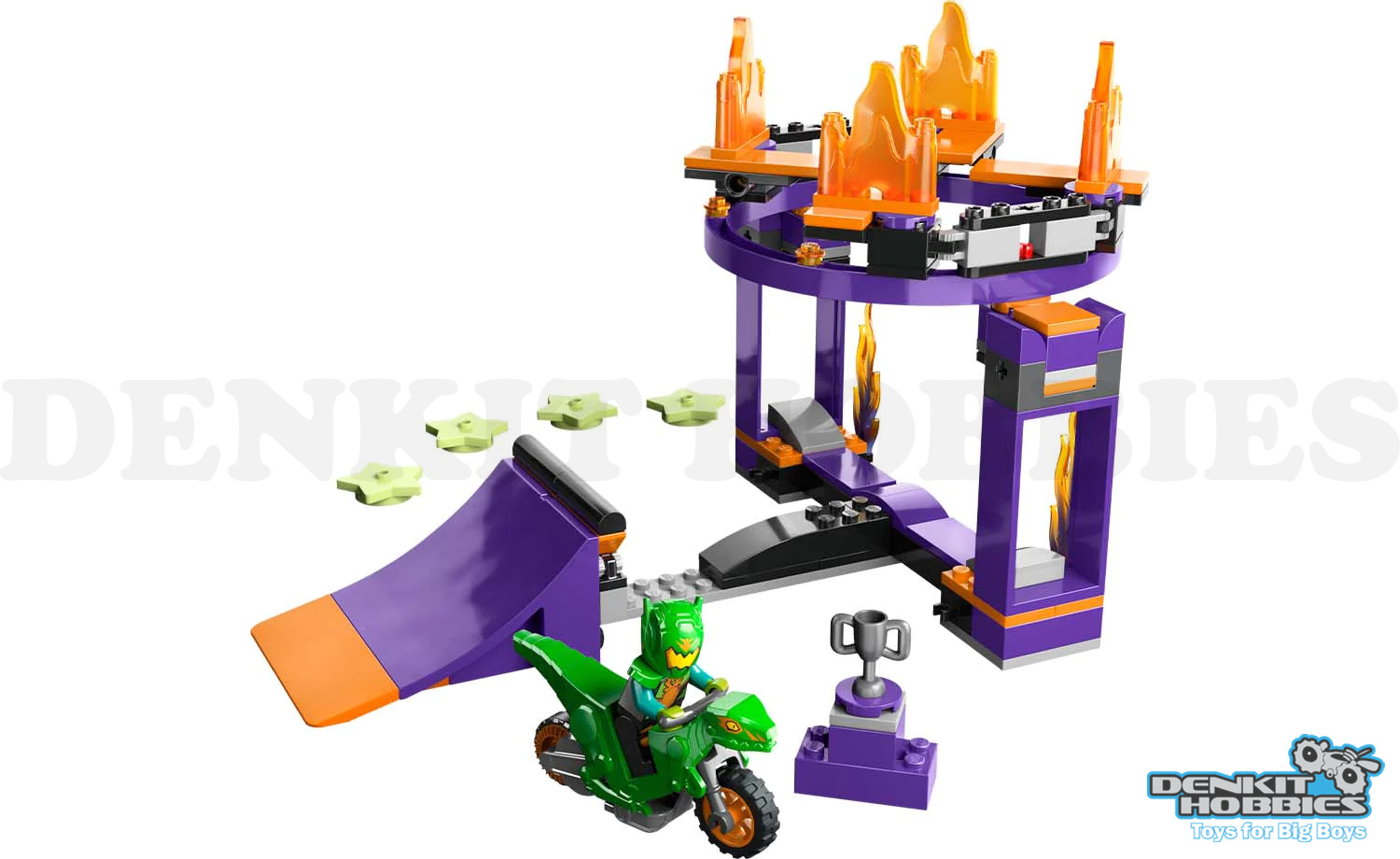 DUNK STUNT RAMP CHALLENGE - CITY - LEGO