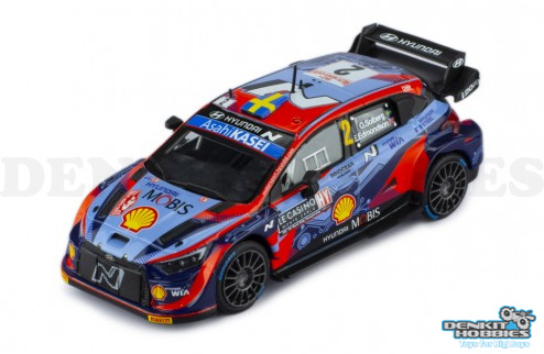 HYUNDAI I20 N RALLY1 #2 OLIVER SOLBERG RALLYE MONTE-CARLO 2022 1/43 IXO MODELS